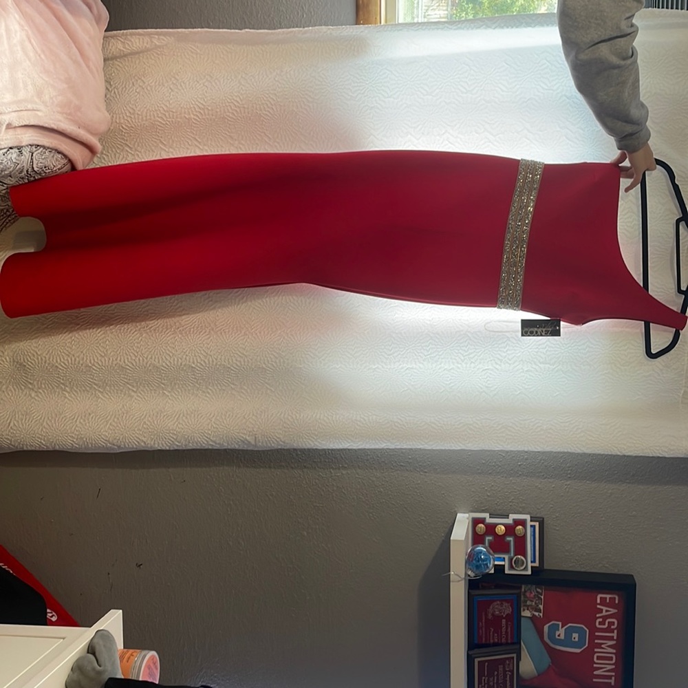 Red mermaid prom/formal dress brand new!